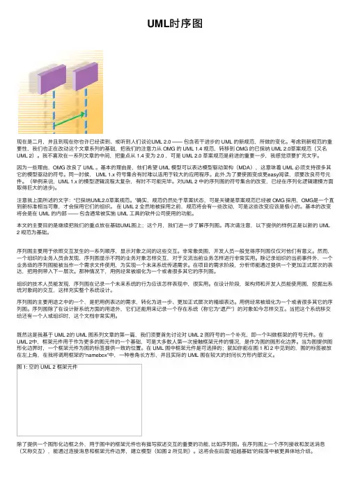 UML时序图