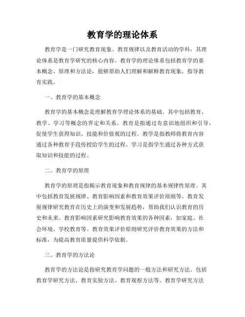 教育学的理论体系