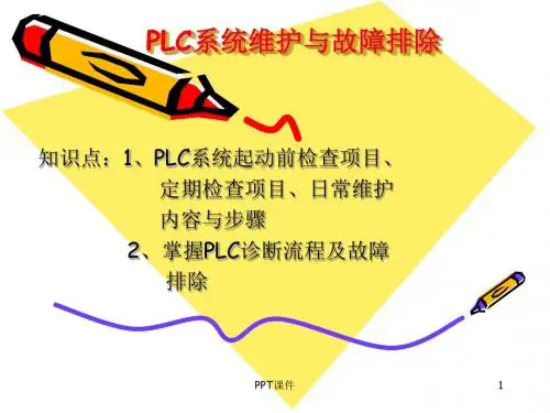 plc控制电路检测技术与维修方法  ppt课件