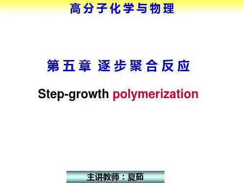 第五章逐步聚合