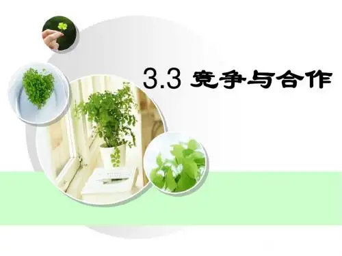 3.3《竞争与合作》课件(粤教版八年级上)3
