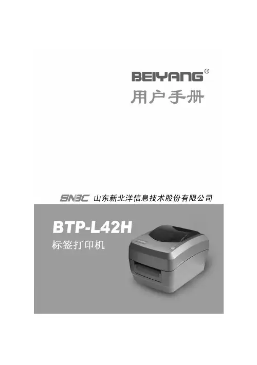 BTP-L42H 用户手册V1.0