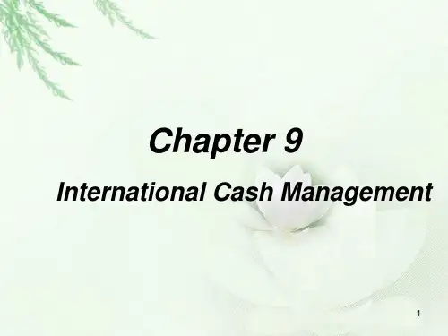 InternationalFinancialManagement9国际财务管理