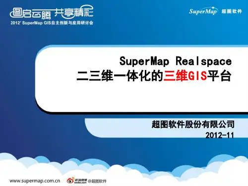 超图三维GIS平台介绍ppt课件