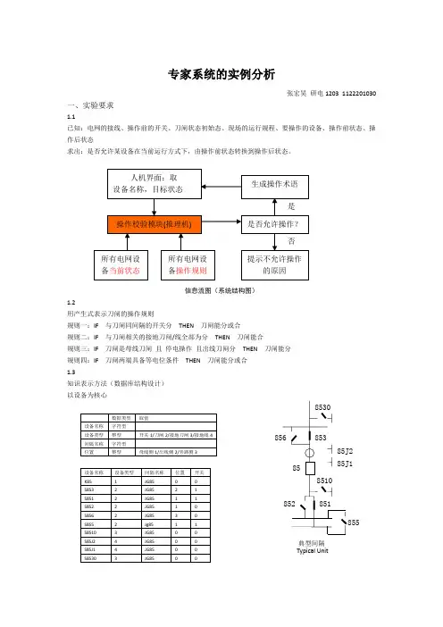 专家系统的实例分析