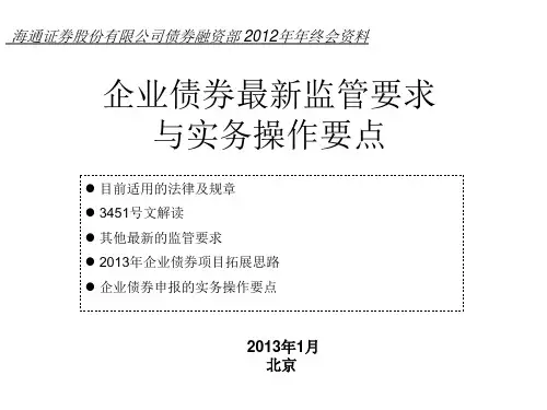郭实企业债券最新监管要求