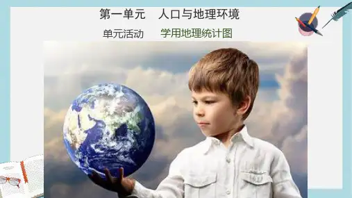 2019-2020年鲁教版高中地理必修二第一单元单元活动《学用地理统计图》课件(共24张PPT)