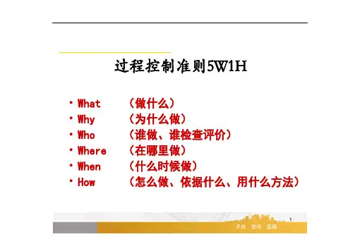 过程分析图--乌龟图