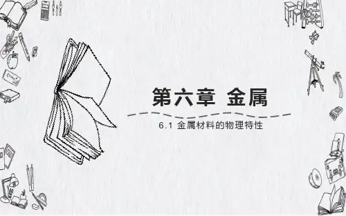 6.1金属材料的物理特性-【备课优选】九年级化学下册同步优质课件(科粤版)