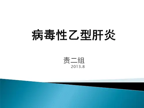 乙型肝炎患者的护理查房