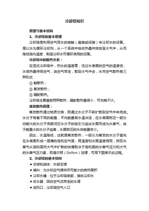 冷却塔知识