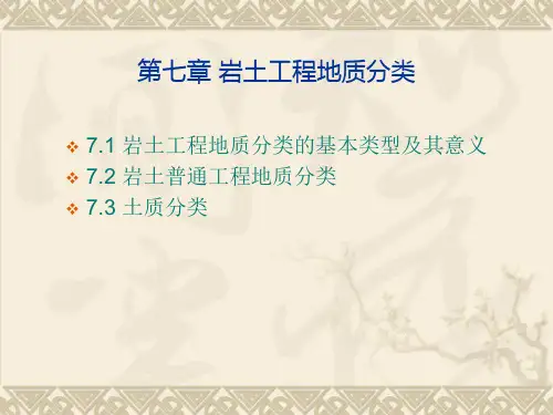 7-岩土工程地质分类详解