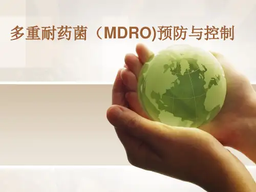 多重耐药PPT课件