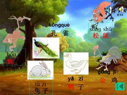 一年级语文《比尾巴》ppt课件1