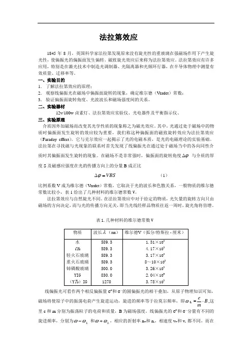 法拉第效应