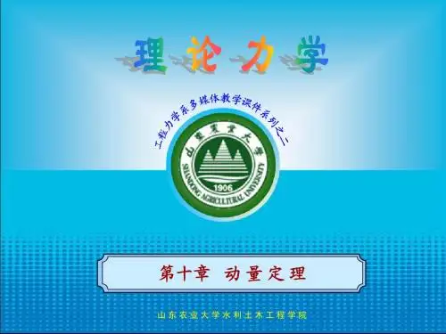 10第十章动量定理
