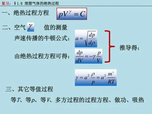 1.10. 热力学第二定律1.10,12-15  热力学统计物理汪志诚