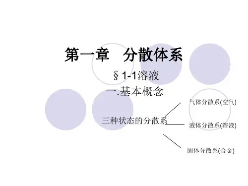 分散体系.ppt