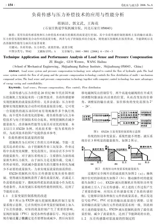 负荷传感与压力补偿技术的应用与性能分析