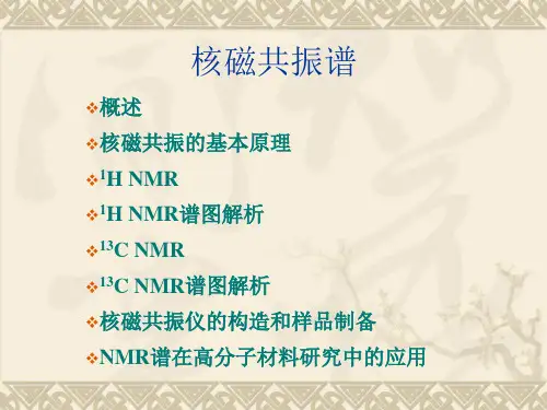 核磁共振谱