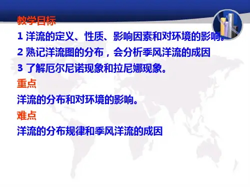 大规模的海水运动ppt课件