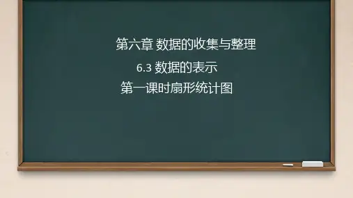 七年级上册数学6.3 数据的表示教学课件PPT
