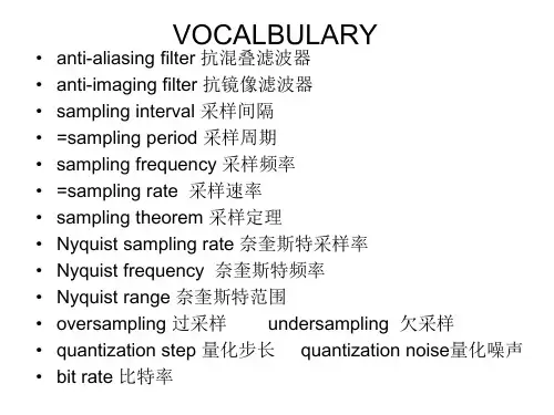 第2章   模数转换和数模转换