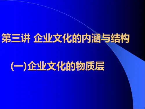 企业文化的内涵与结构培训教材.pptx