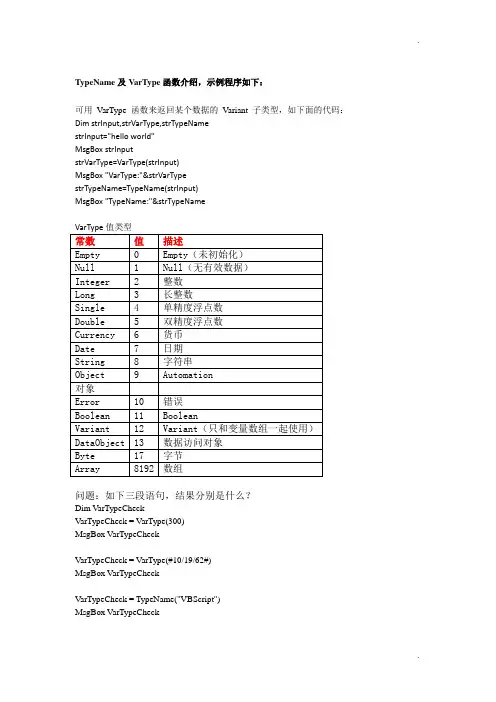 VBScript脚本语言讲义