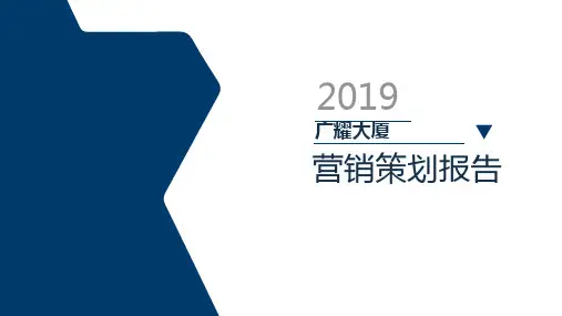 虎门青创大厦-商业定位、招商策略、营销策略计划书