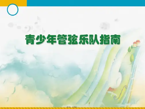 认识西洋管弦乐(共19张PPT)