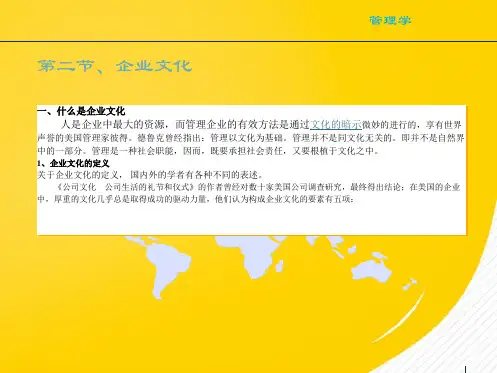 第七章组织环境与文化(详细分析：企业)共8张PPT