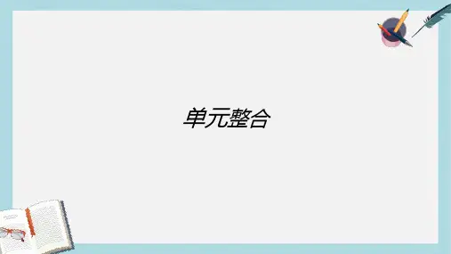 高中历史第三单元从人文精神之源到科学理性时代单元整合课件岳麓版必修3
