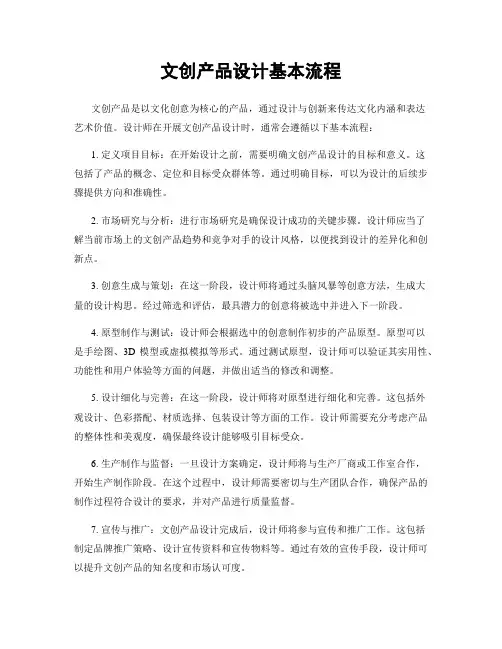 文创产品设计基本流程