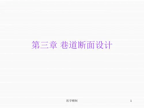 巷道断面设计(内容详细)