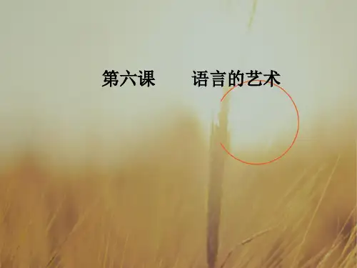 2018学年高中语文选修语言文字应用课件第六课第二节语言表达的十八般武艺修辞手法
