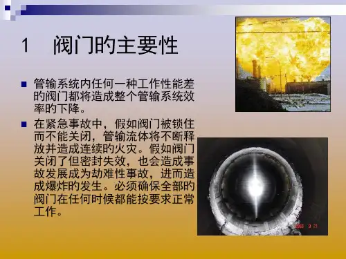 阀门维护和保养