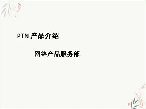 华为公司PTN产品介绍课件下载(PPT62张)