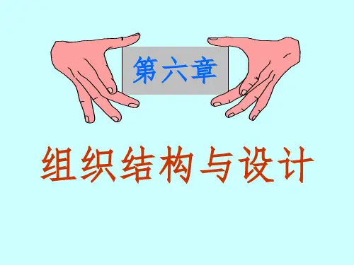 第6章-组织结构与设计ppt课件