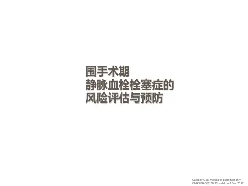 围手术期静脉血栓栓塞症的风险评估与预防