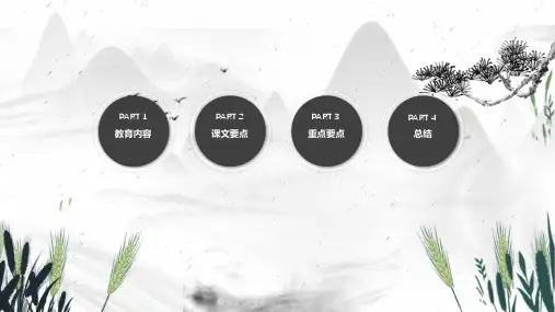 中国风教育培训课件PPT模板(1)