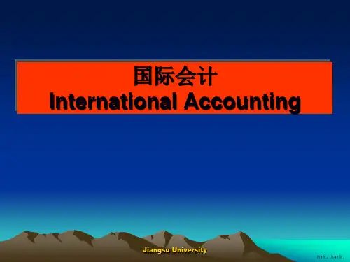 国际会计概述