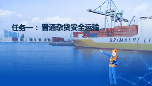 船舶杂货运输—杂货的安全运输
