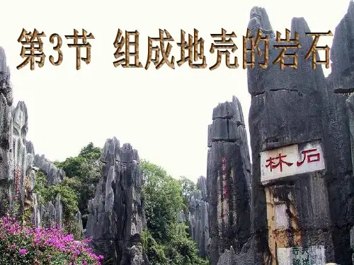 初中科学课件《组成地壳的岩石》_ppt2