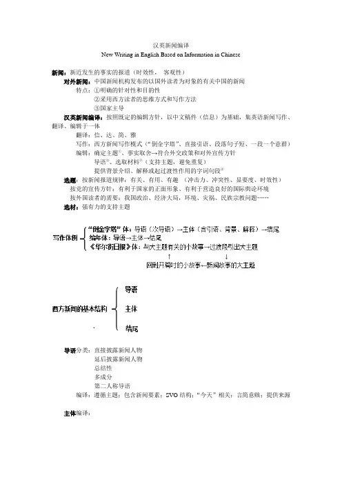 汉英新闻编译