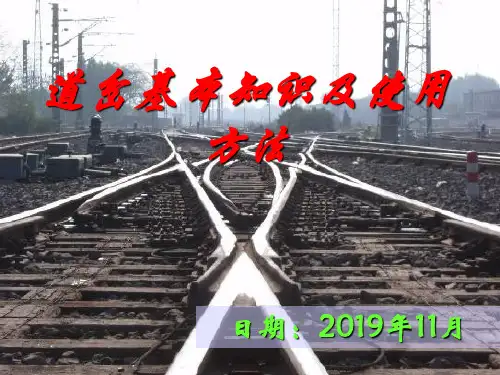 道岔知识培训