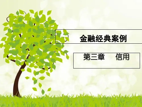 金融案例优秀课件