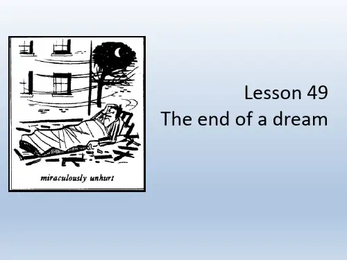 新概念英语第二册Lesson 49 (共90张PPT)