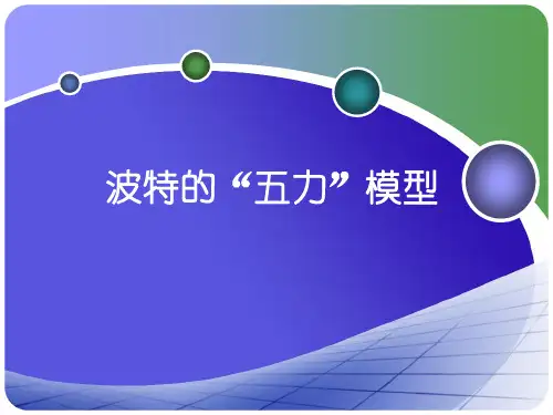 波特五力模型