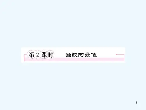 函数的基本性质之函数的最值-PPT